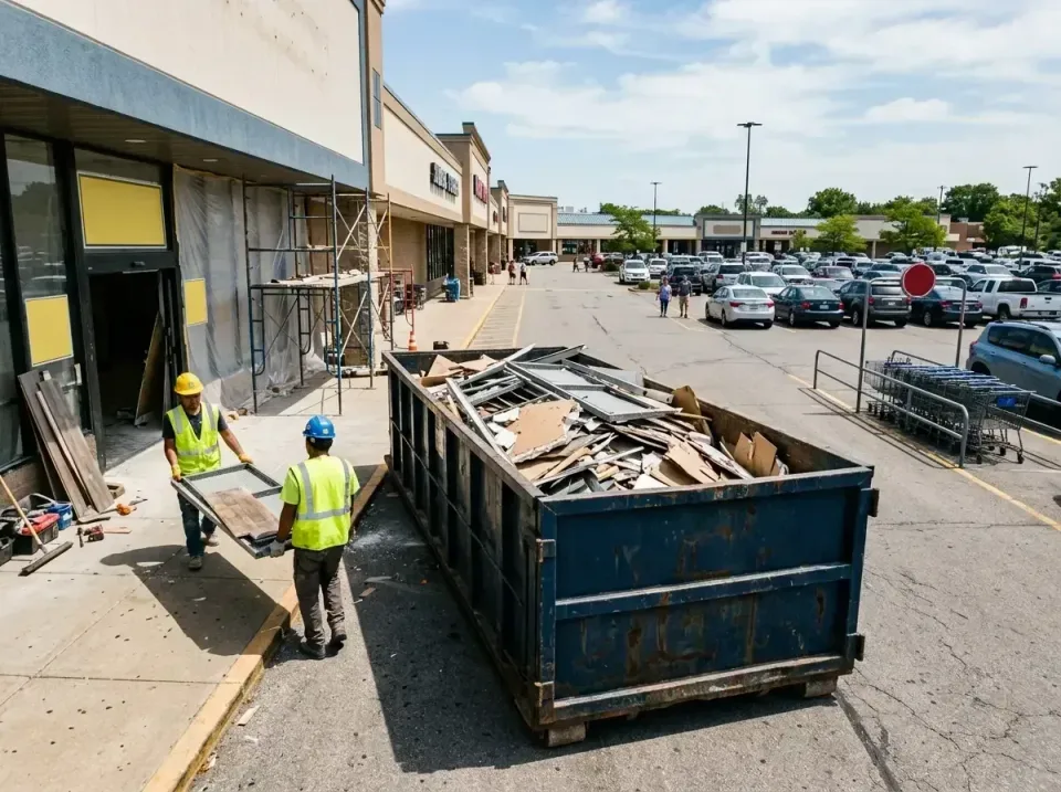 retail-store-renovation-debris-003 — frequently asked questions, Roll-off Dumpster Rentals in Delshire, OH